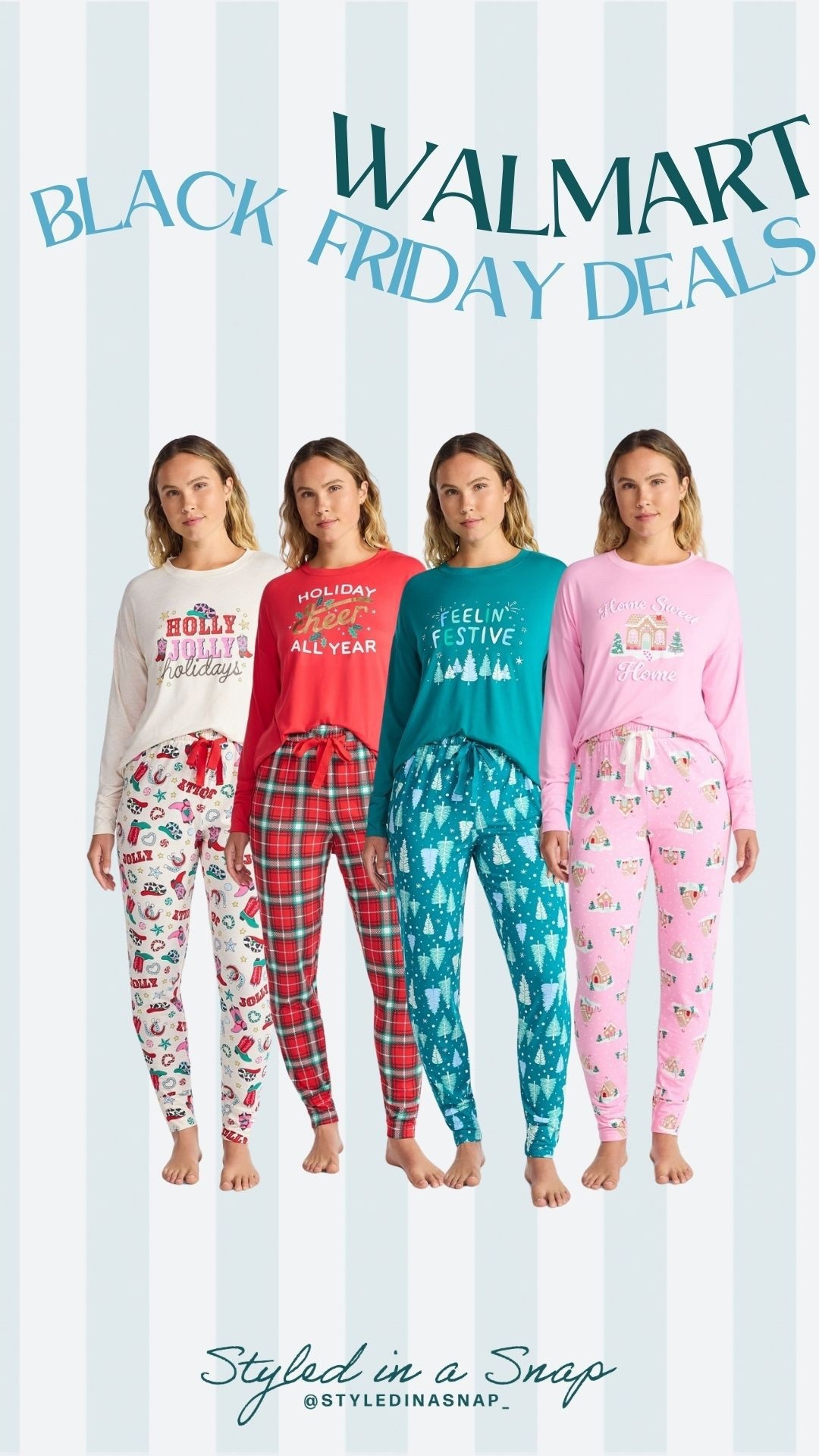 Early Black Friday deals at Walmart! These super cute holiday pajamas are now under $12! Such a steal I would also make a great holiday gift!

#LTKSaleAlert #LTKHoliday #LTKGiftGuide