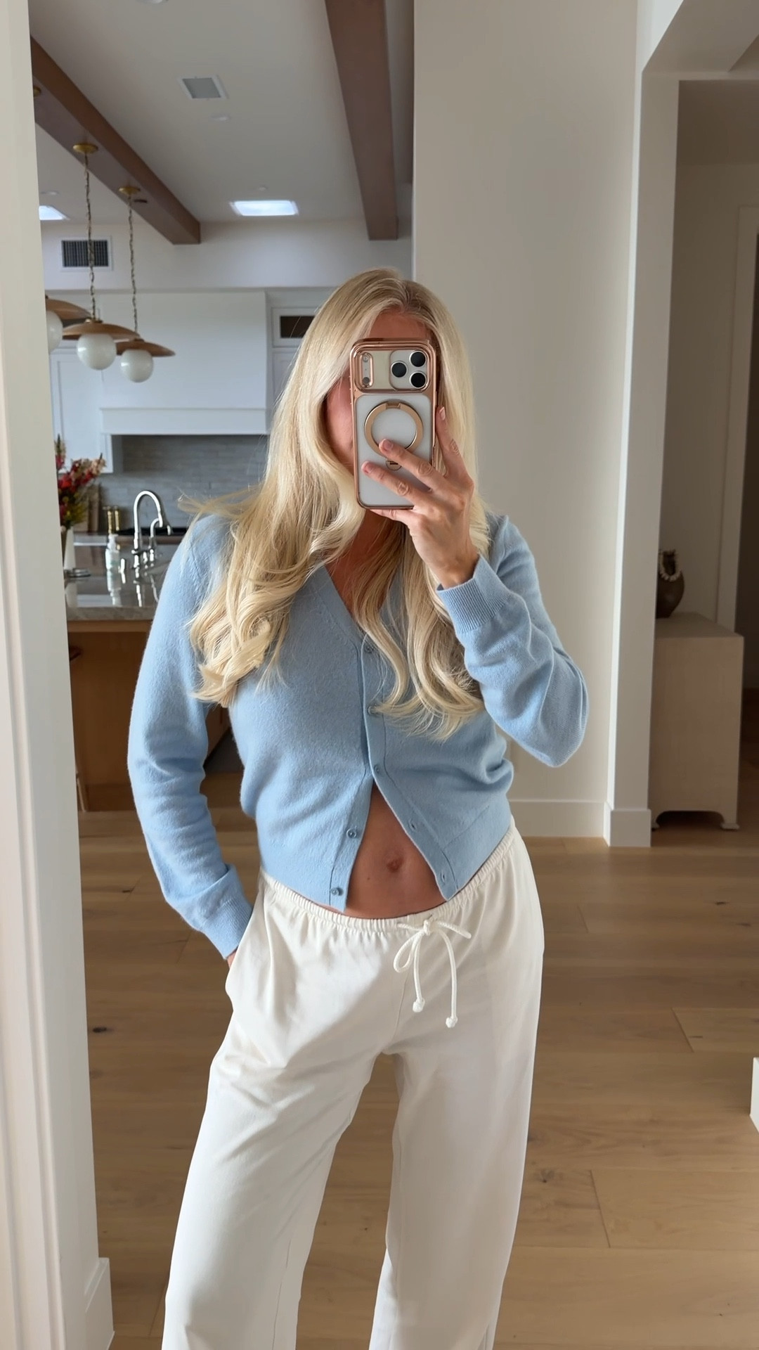 Wearing a medium in cardi (dew blue - sized up for pregnancy), small in pant (light birch), shoes run tts! Code KATHLEEN20 for discount on Heaven Mayhem site. #kathleenpost

Spring transition outfit, errands outfit, school drop off, school pick up, lunch look, casual lunch date, casual chic outfit, bump friendly, maternity look



#LTKBump #LTKootd #LTKSeasonal