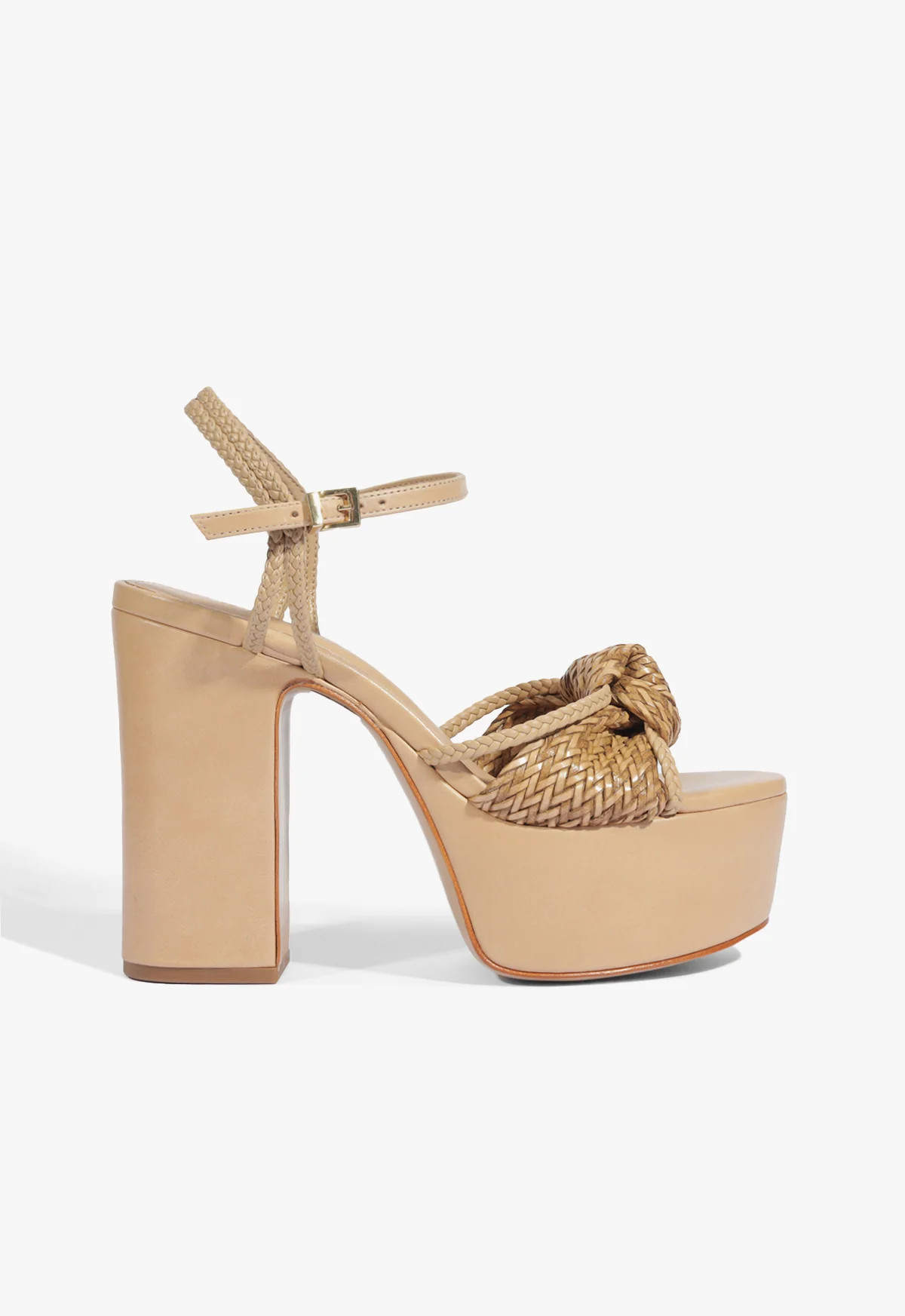 Kalina Brown High Platform Sandal | Schutz (US)