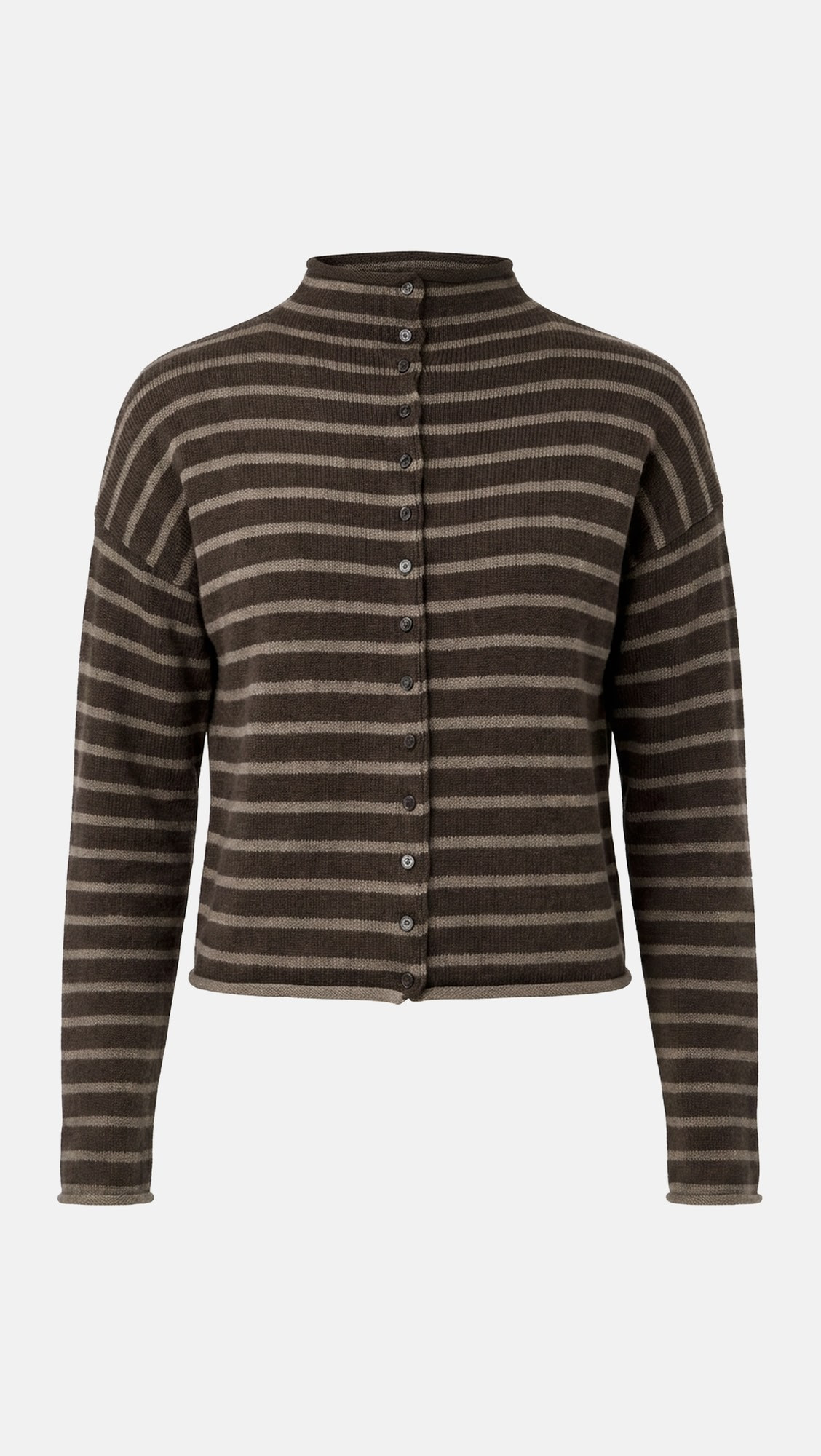 Alex Mill Taylor Cardigan Brazil Nut/Heather Taupe L | Shopbop