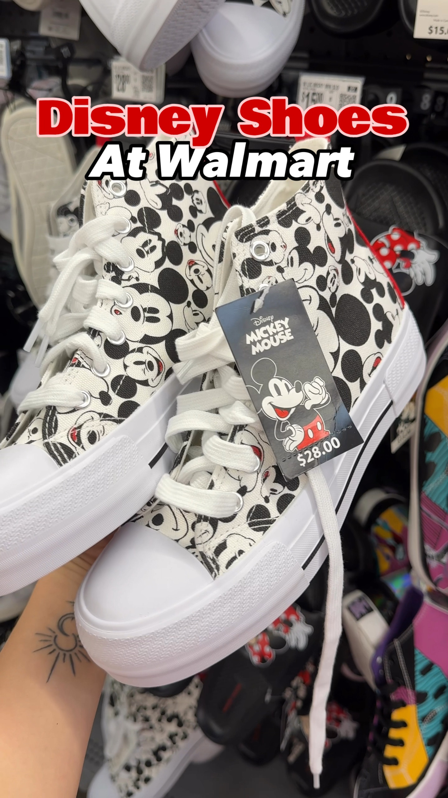 Disney Mickey Mouse Minnie Mouse and stitch shoes at Walmart 

Stitch 
Mickey Mouse 
Disney 
Disney shoes 
Walmart shoes 
Walmart fashion  

#LTKStyleTip #LTKShoeCrush