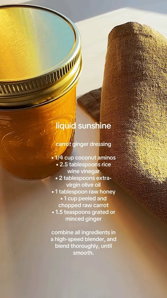 One of my absolute favorite salad dressing recipes; a high-speed blender like a Vitamix is a must to achieve the perfect consistency. 🤍

#recipe #recipeidea #healthylifestyle

#LTKOver40 #LTKfoodie #LTKHome