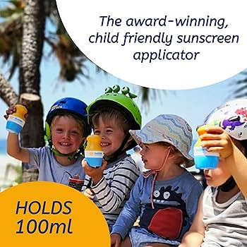 Solar Buddies Sunscreen Applicator - Single Full Green - Refillable Roll on Sponge Sunscreen, Sun... | Amazon (US)