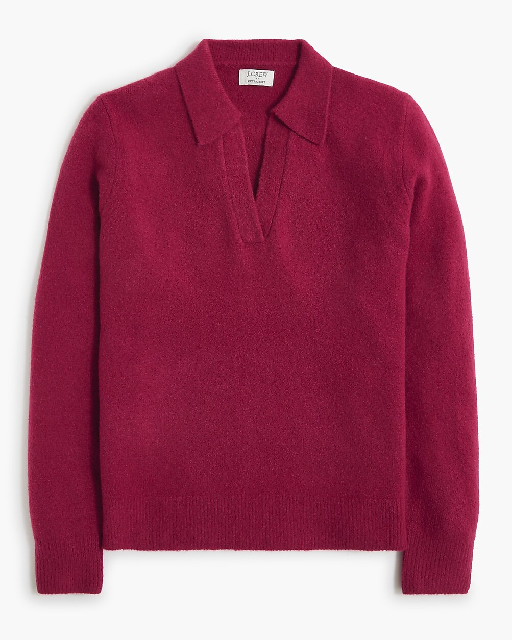 Sweater-polo in extra-soft yarn | J.Crew Factory