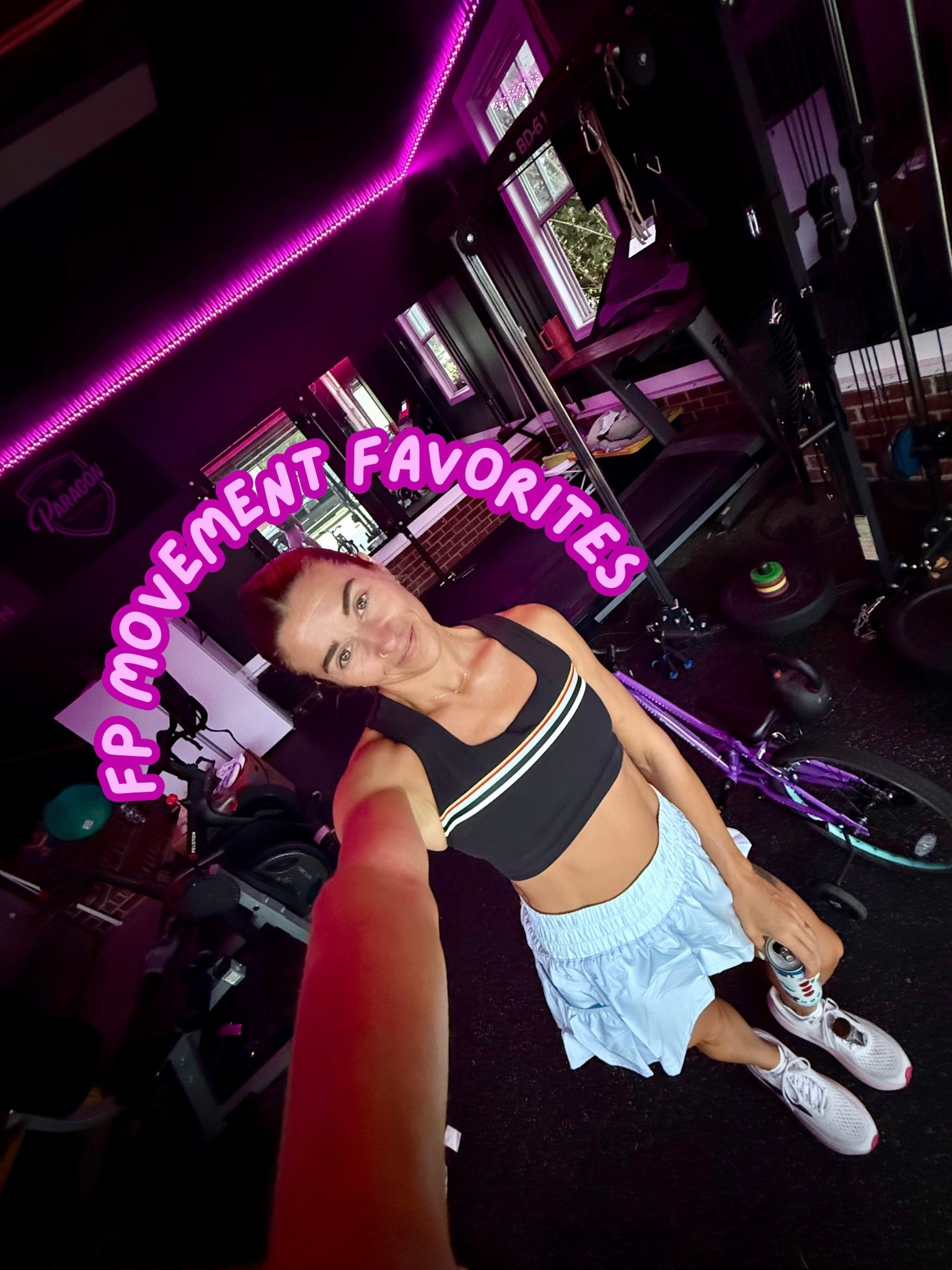 Top: small (runs small)
Shorts: xs
Shoes: tts 

#LTKSeasonal #LTKFindsUnder50 #LTKActive
