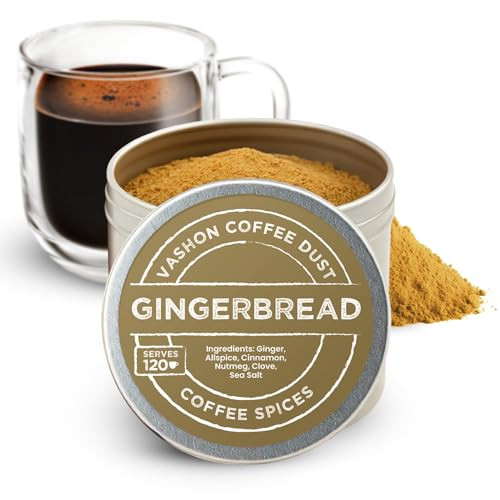 Coffee Dust Flavoring Powder, Gingerbread (120 Servings) – Pumpkin Spice Coffee Dusting Flavor,... | Amazon (US)