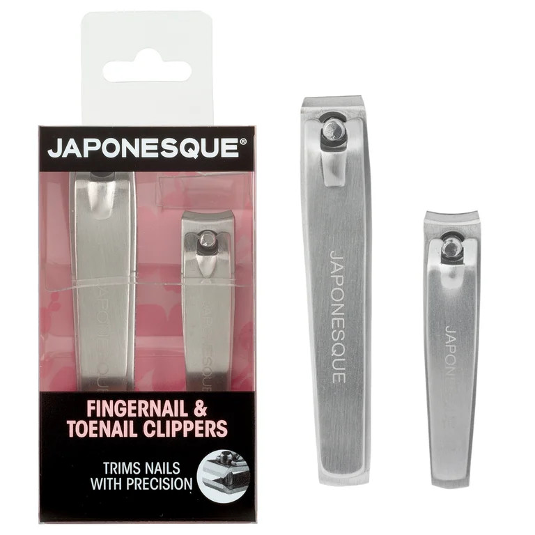 Japonesque Fingernail & Toenail Clippers Stainless Steel for Adults | Walmart (US)