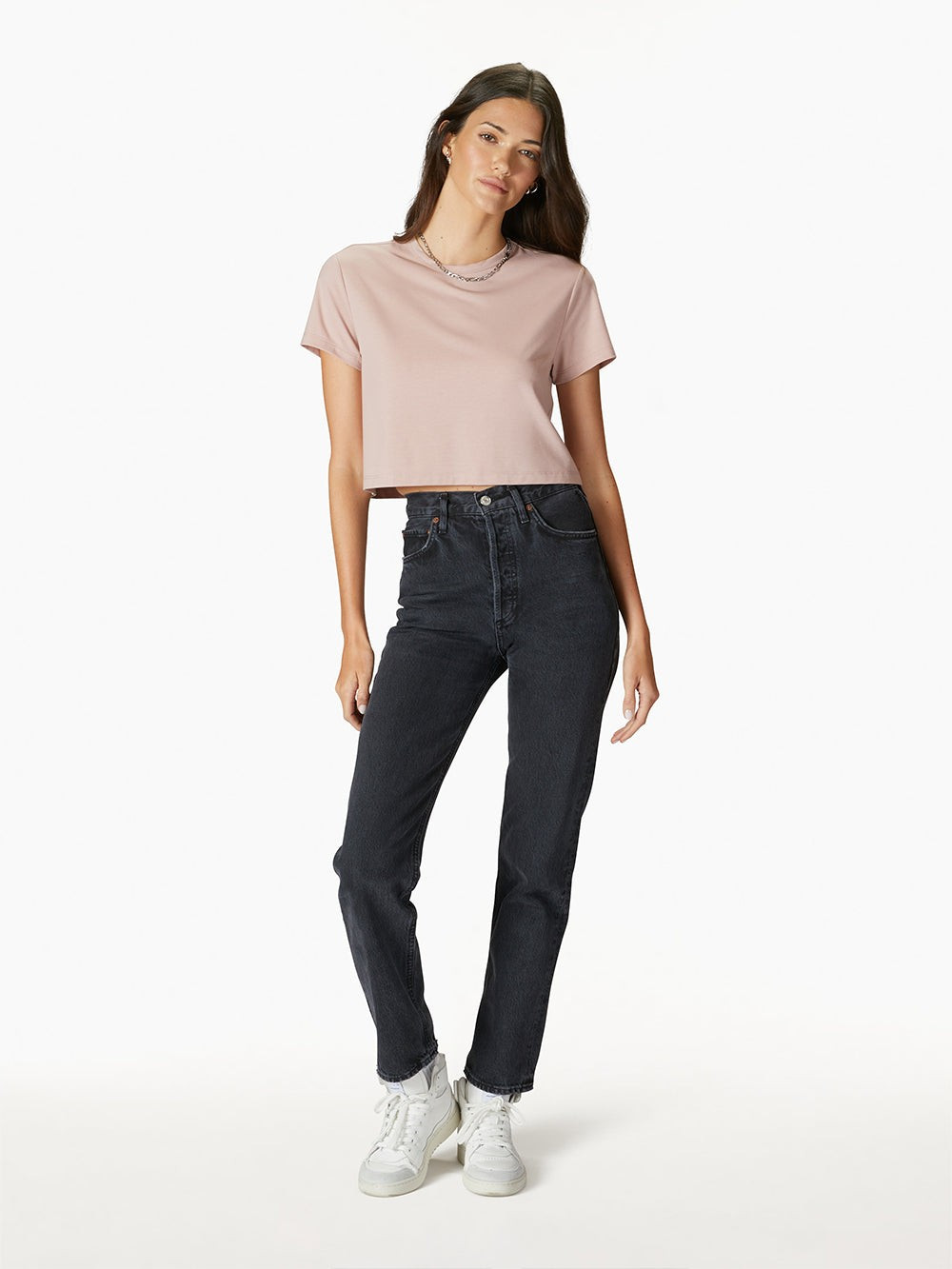 Almost Friday Tee Cropped | Cuts Clothing