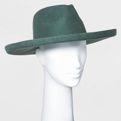 Women's Wide Brim Felt Fedora Hat - Universal Thread™ | Target