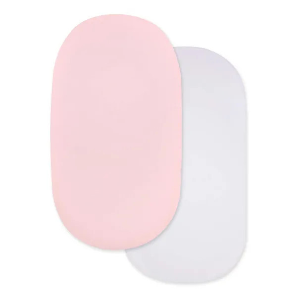 Baby Solid Organic Cotton  BEESNUG® Fitted Bassinet Sheet 2 Pack | Burts Bees Baby