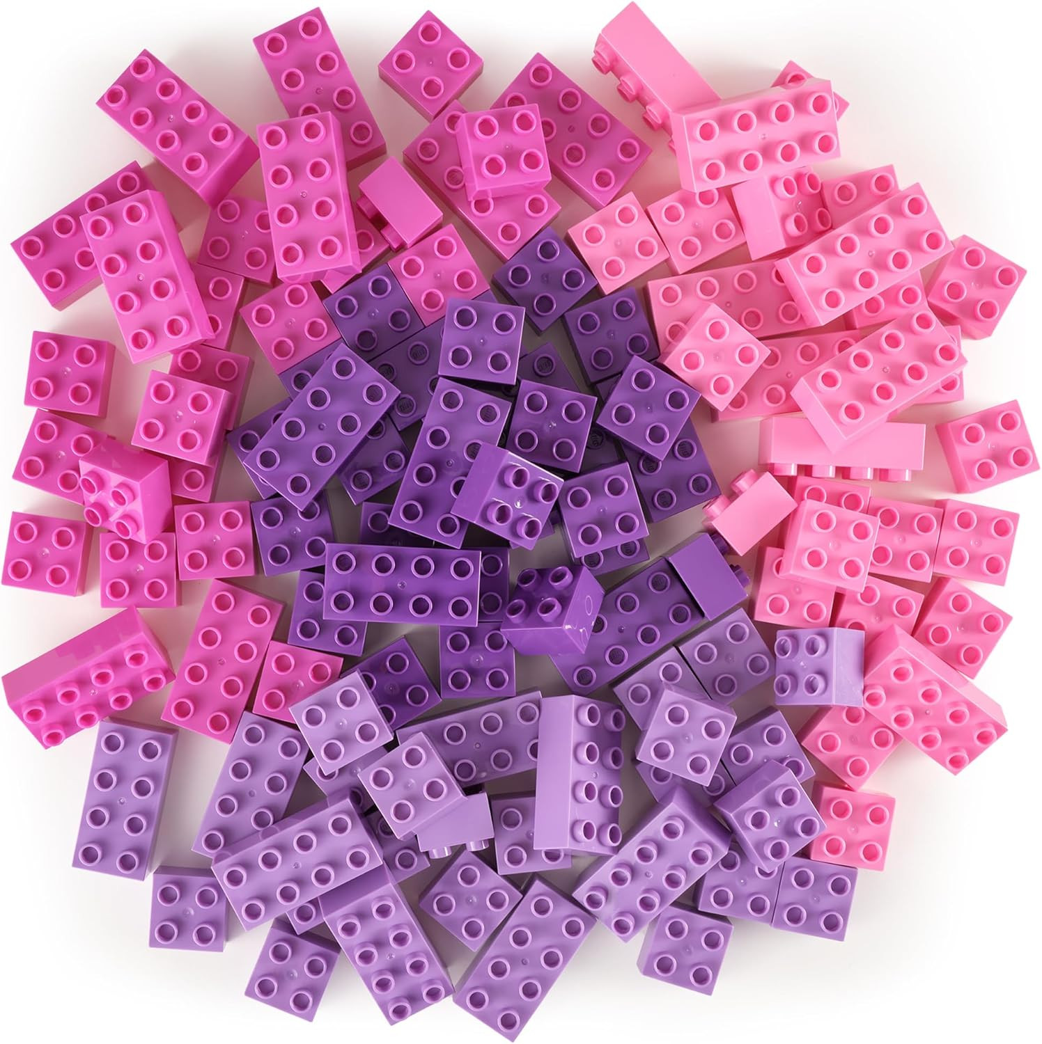 Strictly Briks Jumbo Building Blocks Set - Enhances Fine Motor Skills for Age 3+ - Vibrant Colorf... | Amazon (US)