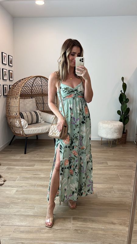 My floral dress is stunning and perfect for date night, events or summer weddings! It runs tts. I’m in XS. On sale plus and extra 15% off with code DRESSFEST

#LTKsalealert #LTKstyletip #LTKunder100