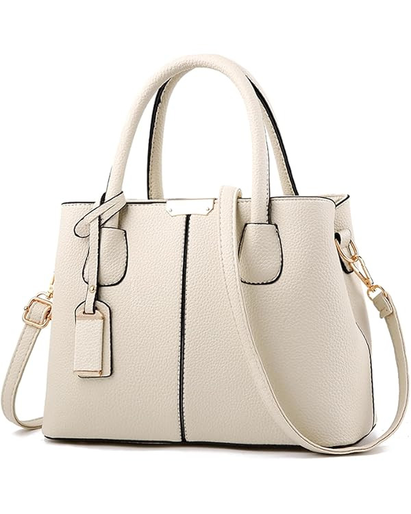 Women Classy Satchel Handbag Tote Purse Handle Bag Shoulder Bag | Amazon (US)