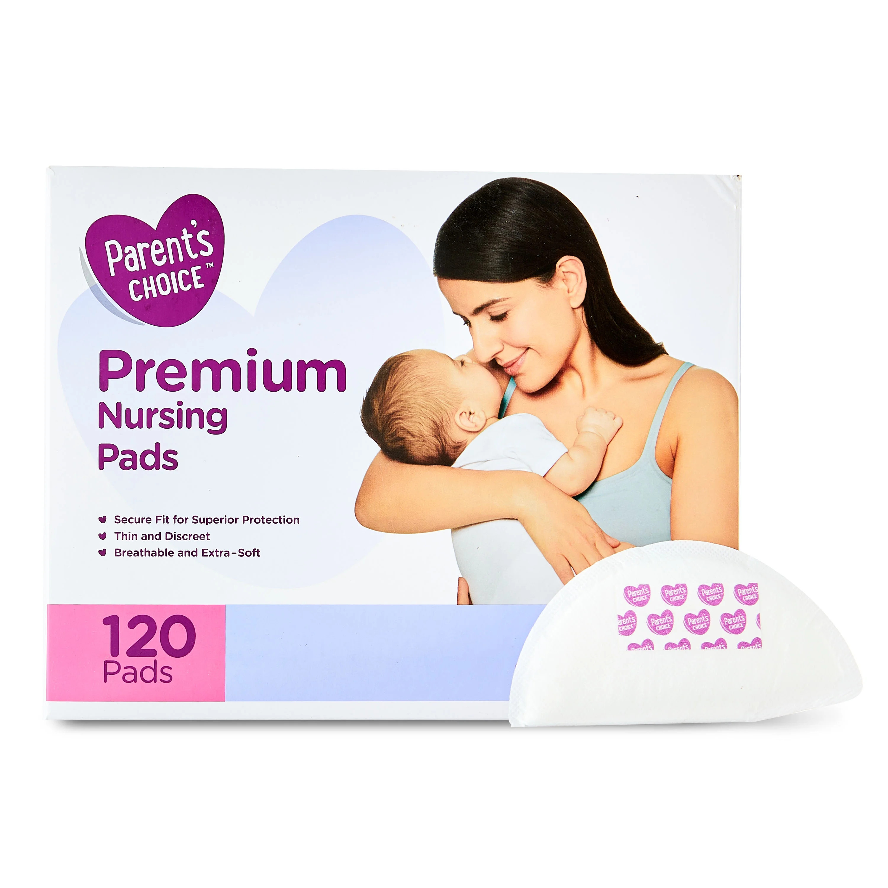 Parents Choice Pc Nursing Pads 120ct - Walmart.com | Walmart (US)