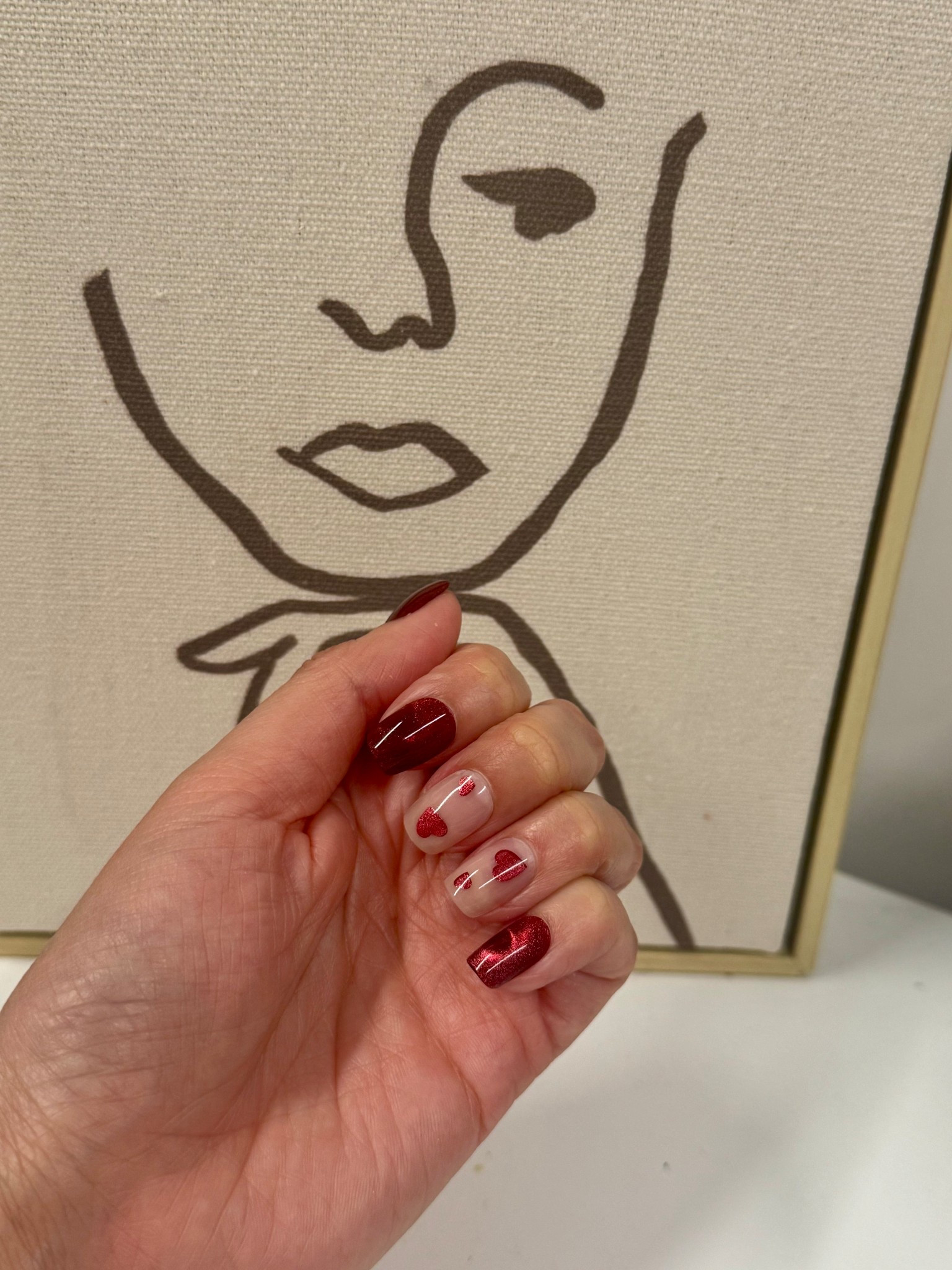 Valentine press on nails 

#LTKSeasonal #LTKBeauty