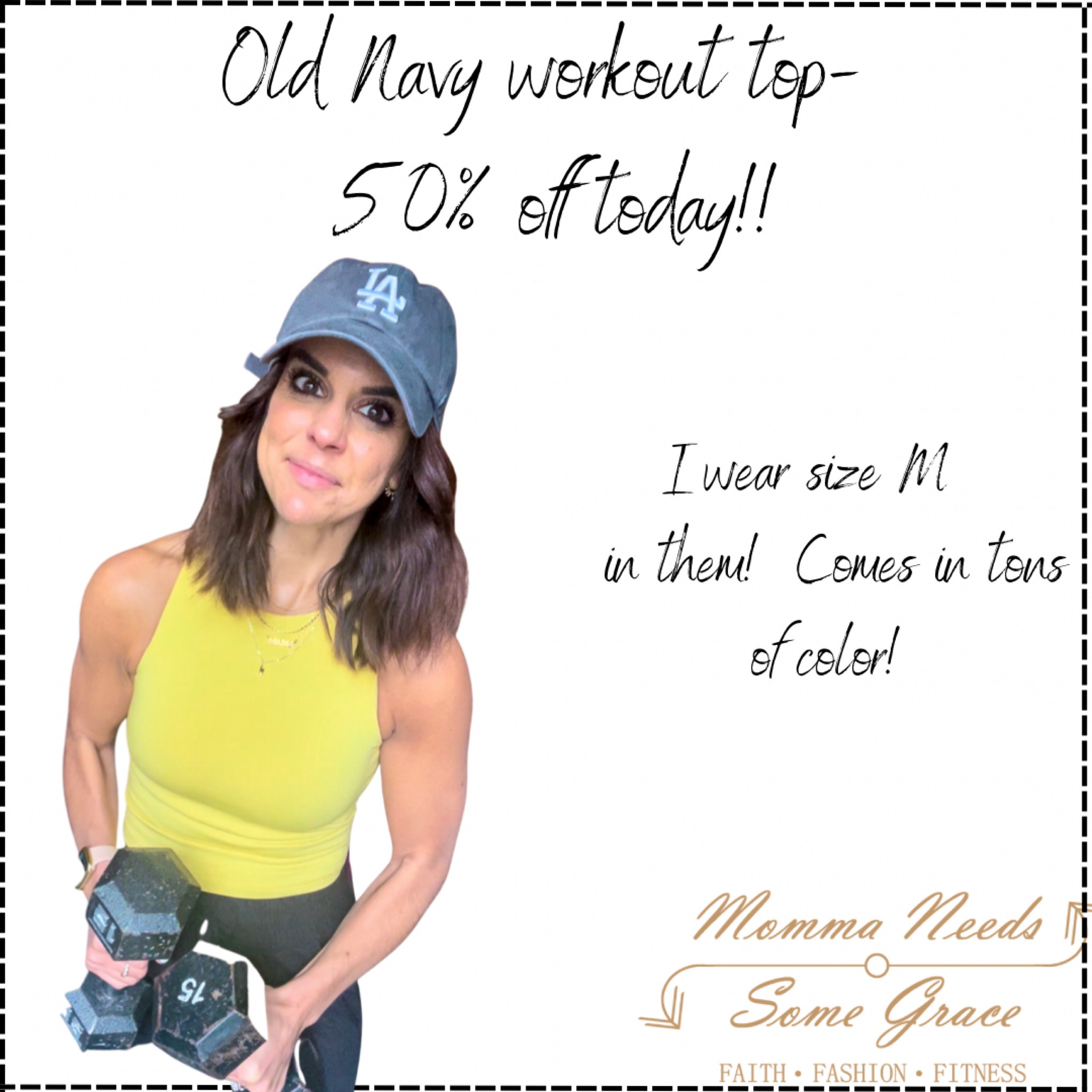 One of my favorite workout tops! 50% off today! I size up one to a M 

#LTKstyletip #LTKSeasonal #LTKunder50