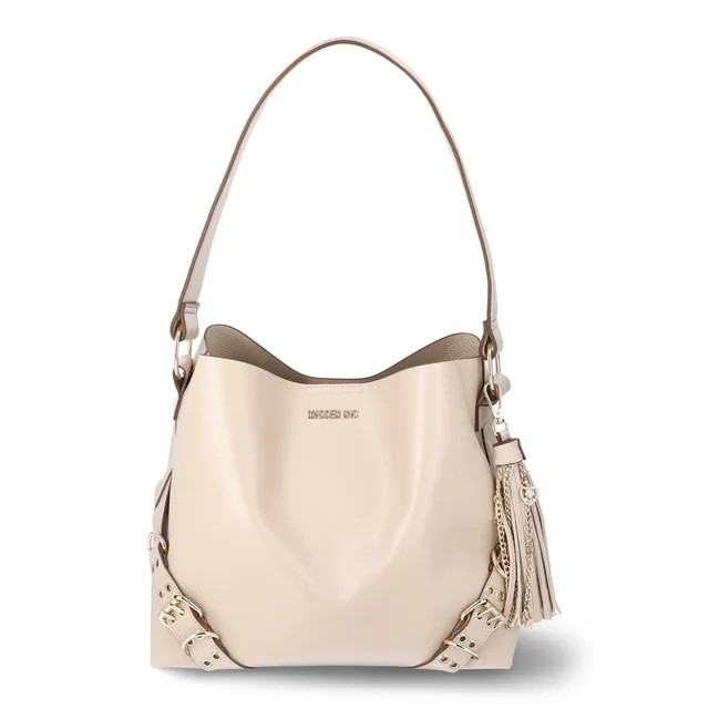 Madden NYC Women's Large Tote Handbag, Khaki | Walmart (US)