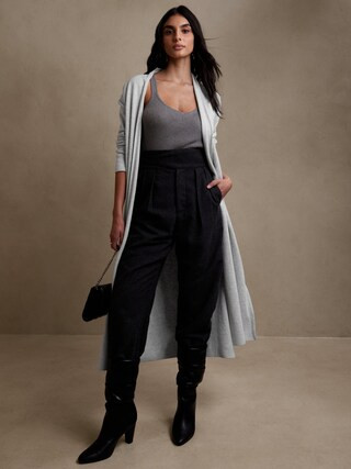 Extra Long Open-Front Sweater | Banana Republic Factory