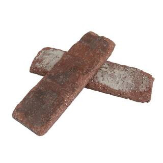 Old Mill Brick Castle Gate Thin Brick Singles - Flats (Box of 50) - 7.625 in. x 2.25 in. (7.3 sq.... | The Home Depot