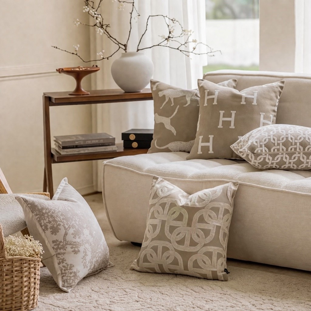 Serving subtle Hermès energy… without saying a word 
From the iconic “H” pillows to the rich neutral palette—this is what quiet luxury at home actually looks like.
Proof that you don’t need loud logos to make a statement… just timeless textures, elevated tones, and a space that feels effortlessly expensive ✨ 

Hermès home decor, Hermes inspired living room, luxury neutral home decor, quiet luxury aesthetic home, old money home decor, designer home aesthetic, Hermes pillows dupe, luxury living room styling, beige aesthetic home decor, rich girl home aesthetic, high end home look for less, minimalist luxury home, designer inspired decor, expensive looking home ideas, neutral luxury interior



#LTKHome