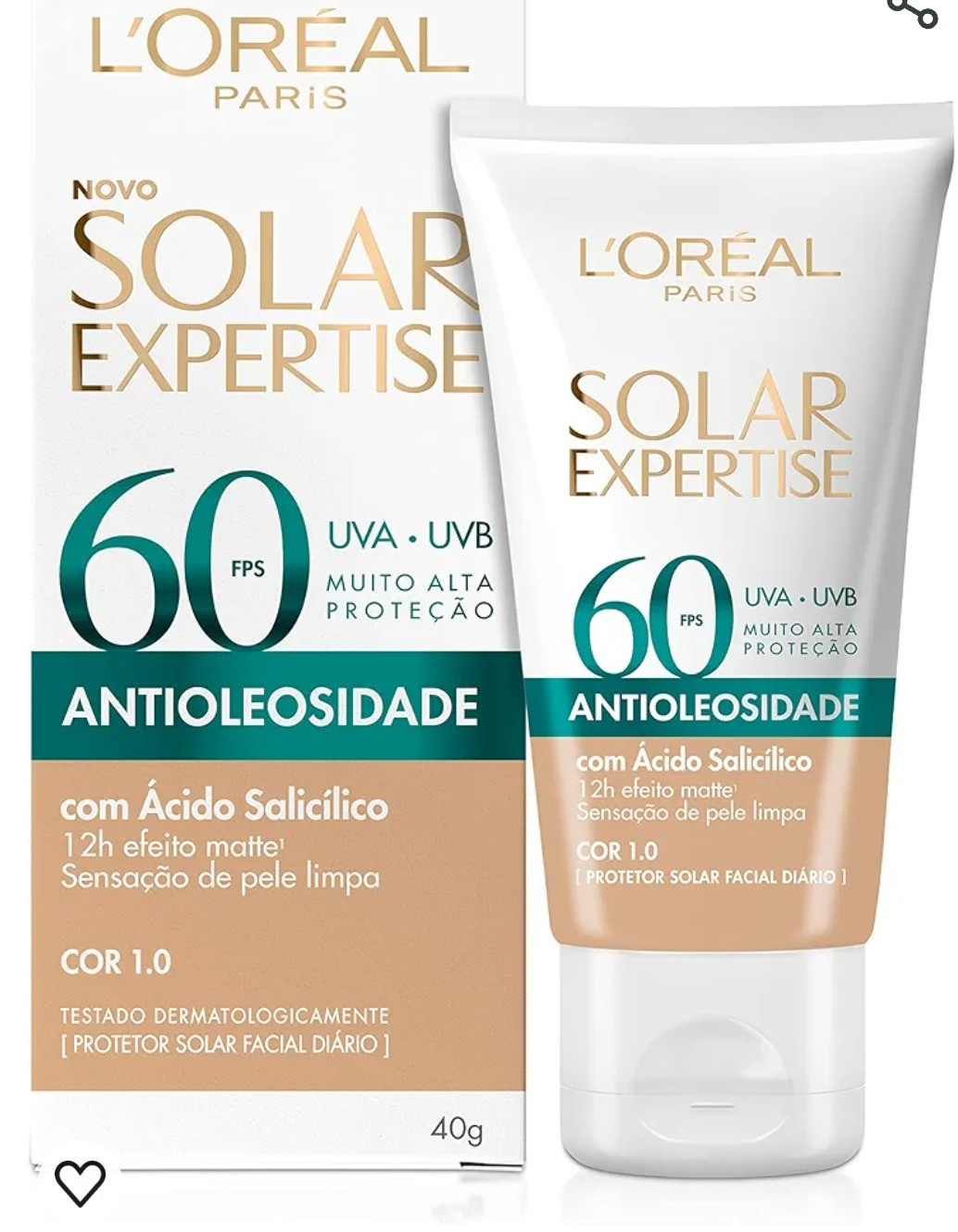 Protetor Solar Expertise  da L'Oréal com cor.

#LTKbrasil #LTKfamily #LTKbeauty