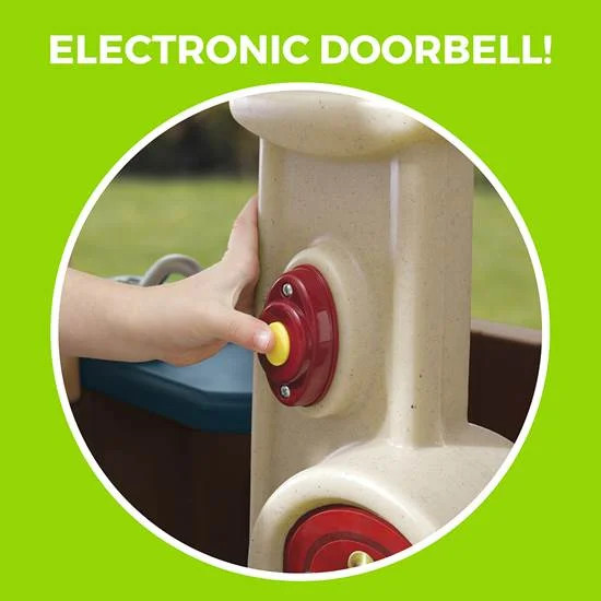 Step2 Neat & Tidy Cottage II Brown Playhouse Plastic Kids Outdoor Toy | Walmart (US)