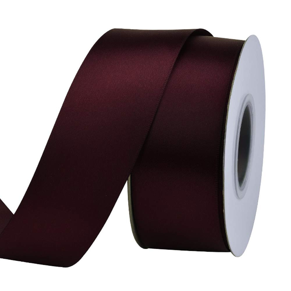 Ribest 1-1/2 inch 25 Yards Solid Double Face Satin Ribbon Per Roll for DIY Hair Accessories Scrap... | Amazon (US)