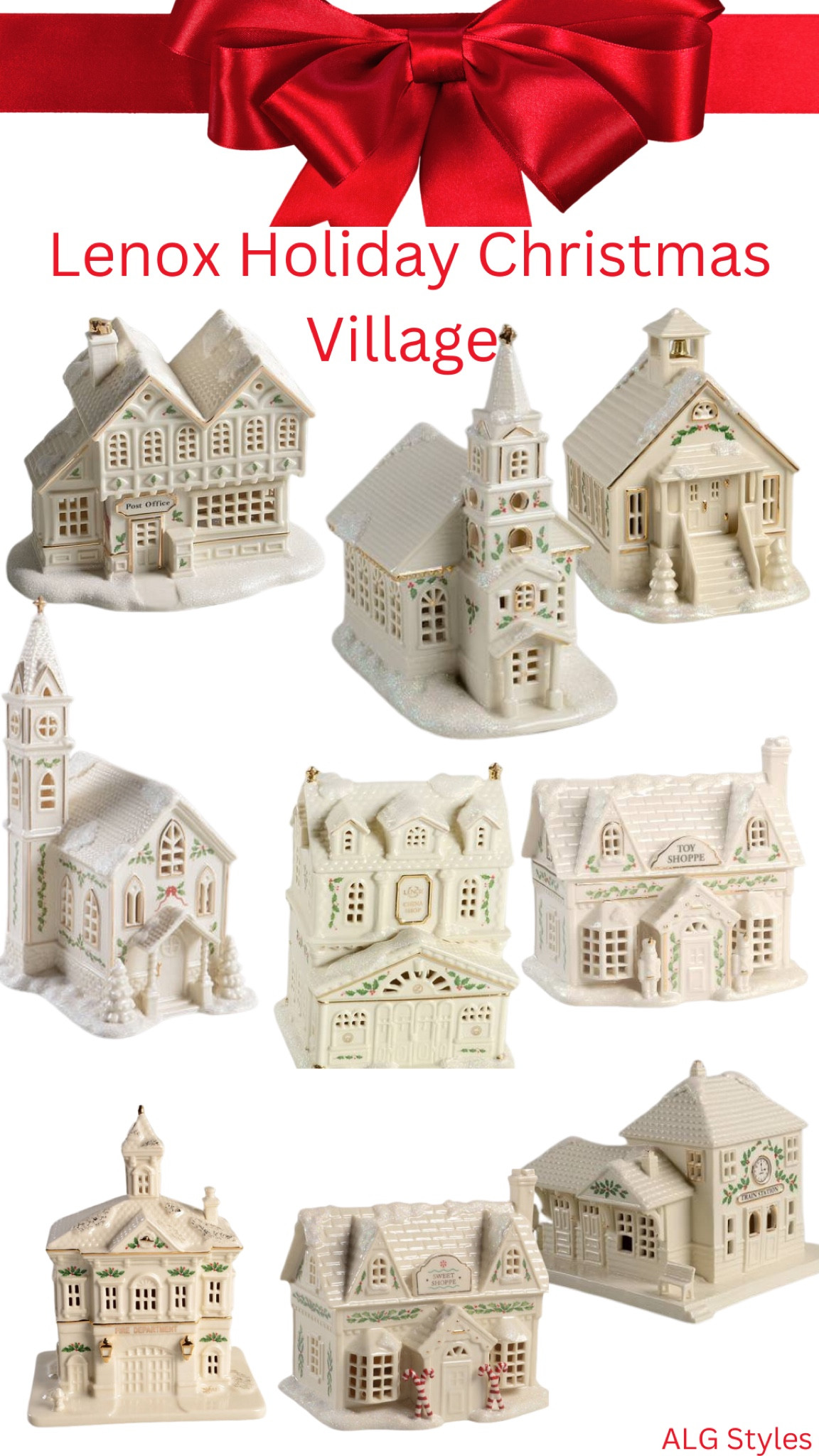 Lenox Christmas Village 

#LTKHoliday #LTKSeasonal #LTKhome