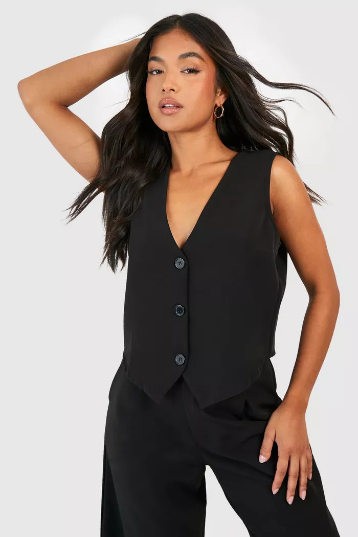 Petite Tailored Waistcoat | Boohoo.com (UK & IE)