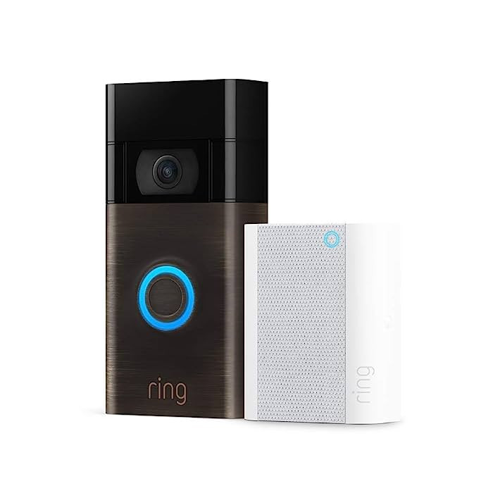 Ring Video Doorbell - Venetian Bronze with Ring Chime (2020 release) | Amazon (US)