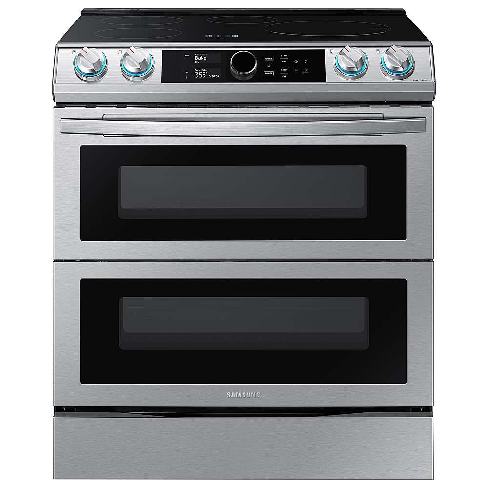 Samsung 6.3 cu. ft. Slide-In Induction Range with WiFi, Flex Duo™, Smart Dial & Air Fry Stainle... | Best Buy U.S.