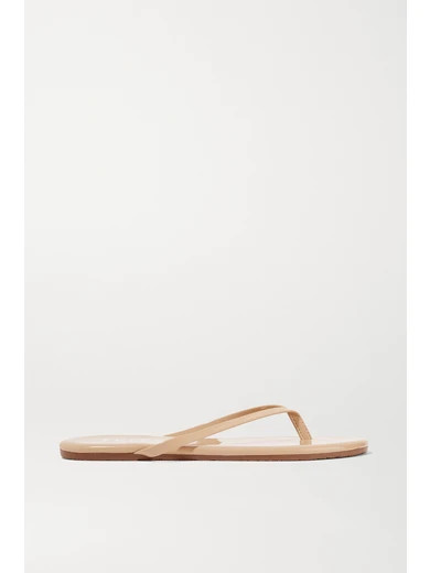 Lily patent-leather flip flops | NET-A-PORTER (UK & EU)