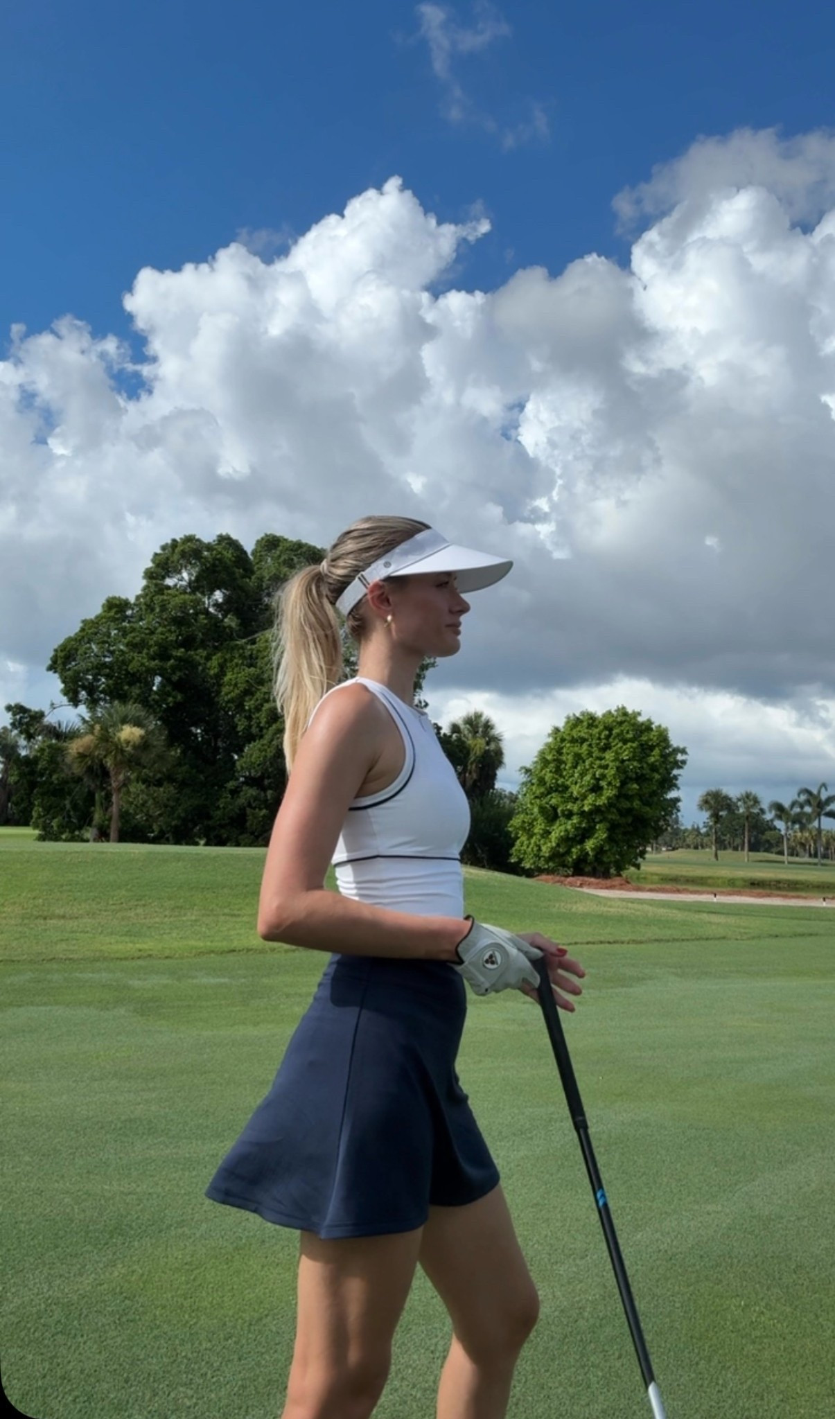 golf outfit 
Golf skirt 
Golf hat 
Golf shirt

#LTKootd #LTKfitnessgoals #LTKActive