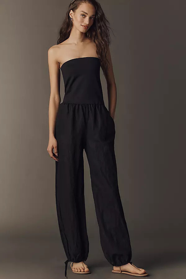 Strapless Twofer Jumpsuit | Anthropologie (US)