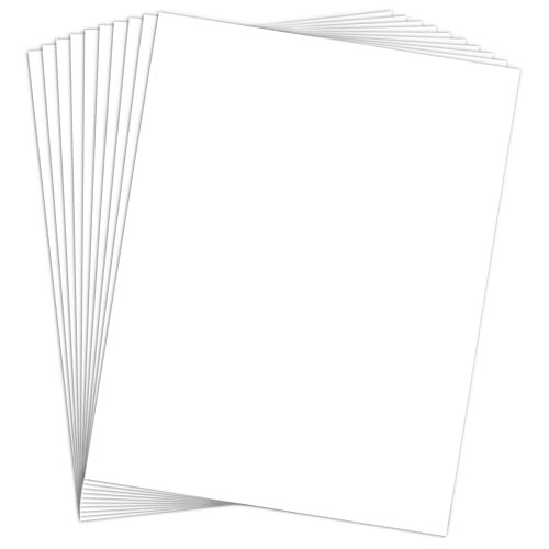 Heavy Weight 110lb Cover Cardstock White Certificate paper, Goefun 24 Pack White Card Stock 8.5x11 for Cards Making, Office Printing, Paper Crafting | Amazon (US)