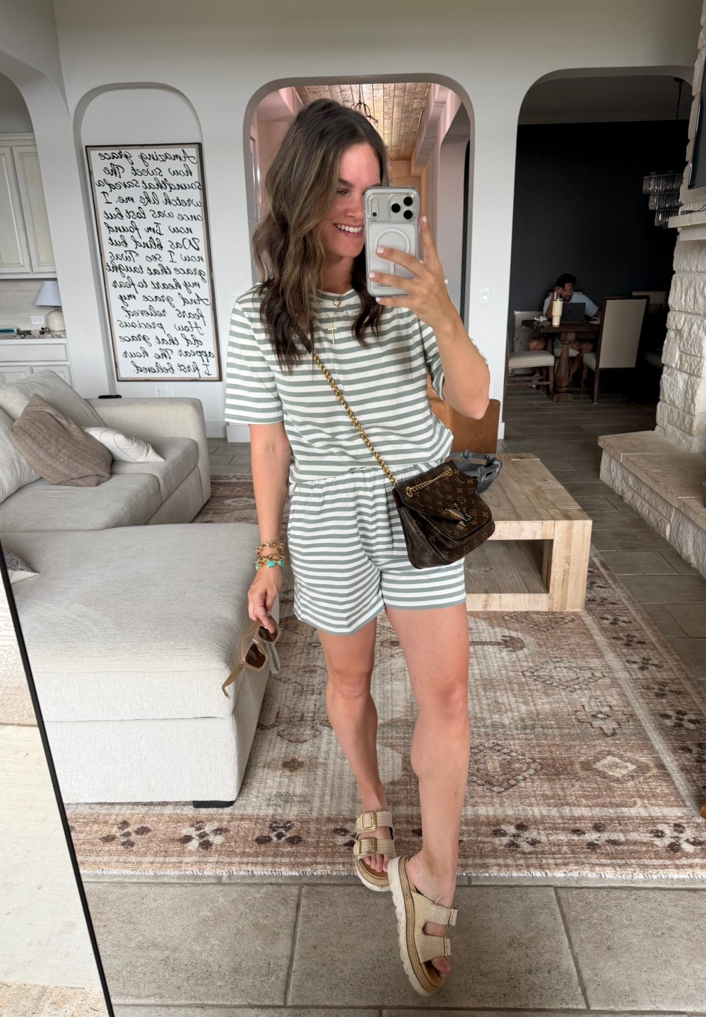 This is one of my go-to Travel Outfits! I’ve had this one for years. It’s comfortable, makes me feel put together, and easy to mix and match too 🙌🏼

#LTKgrwm #LTKTravel #LTKootd