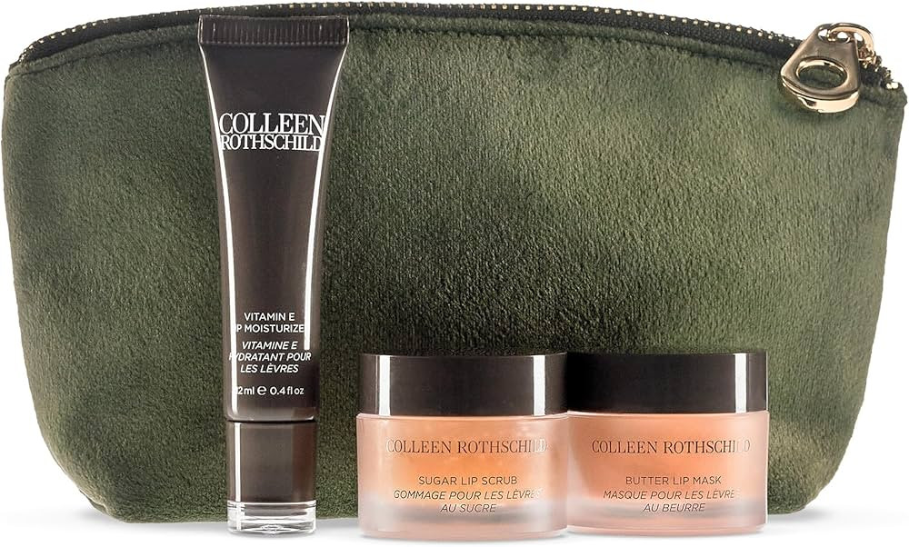 COLLEEN ROTHSCHILD Kiss & Tell Lip Care Trio | 4-Pc Set | Exfoliate, Hydrate & Protect | Flavor: ... | Amazon (US)