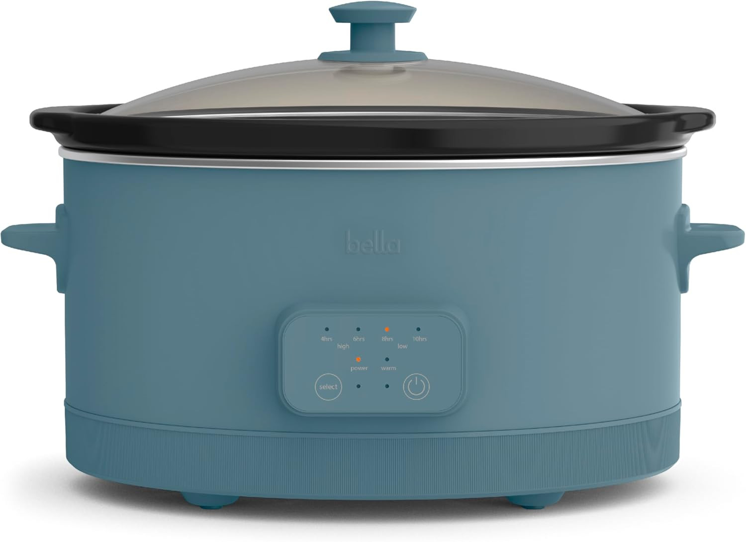 bella 6.0 Qt Programmable Slow Cooker, Ceramic Nonstick Coating, Adjustable Temperature & Cooking... | Amazon (US)