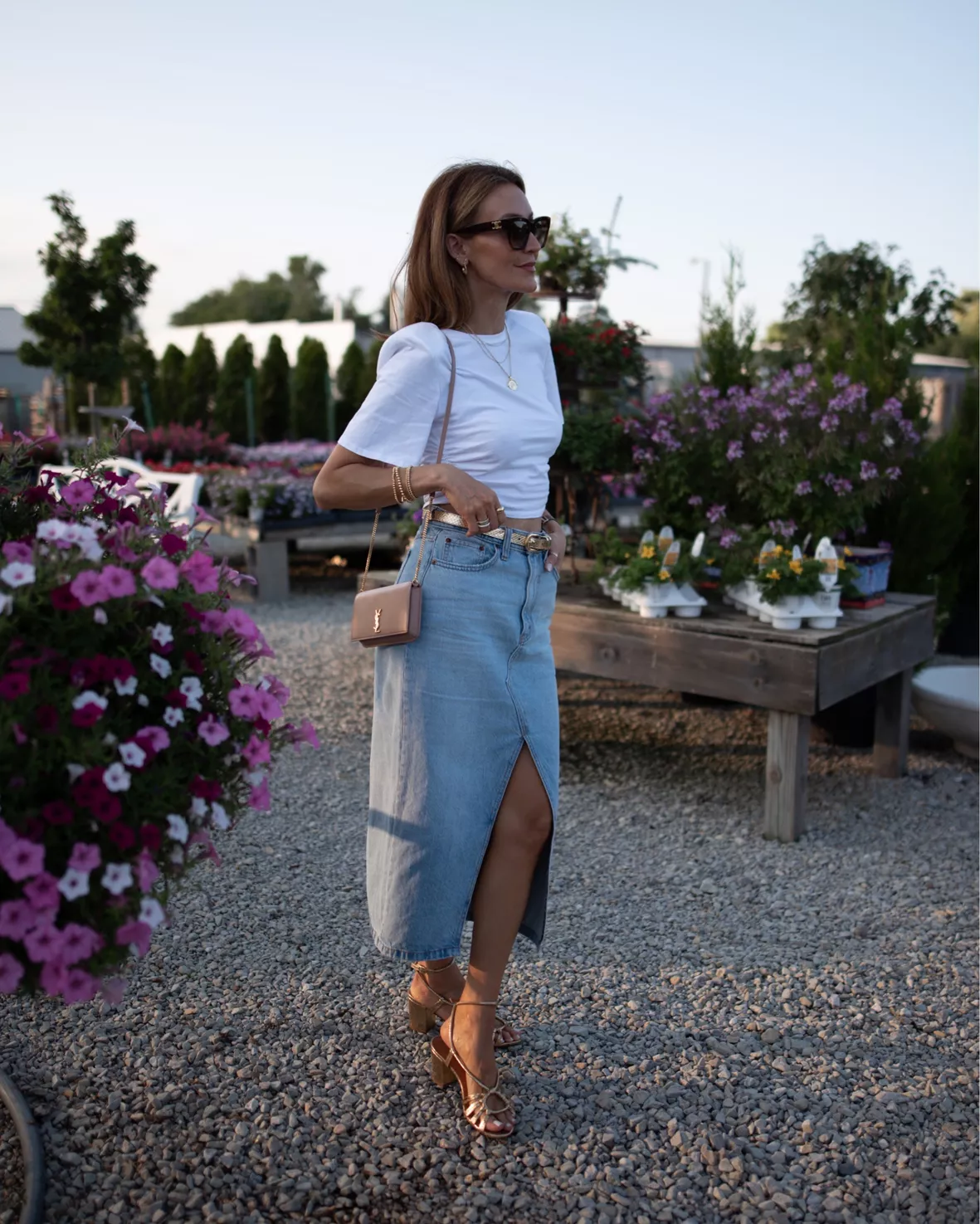 Denim midi skirts are back - here's where you can shop the seasons look -  Mirror Online