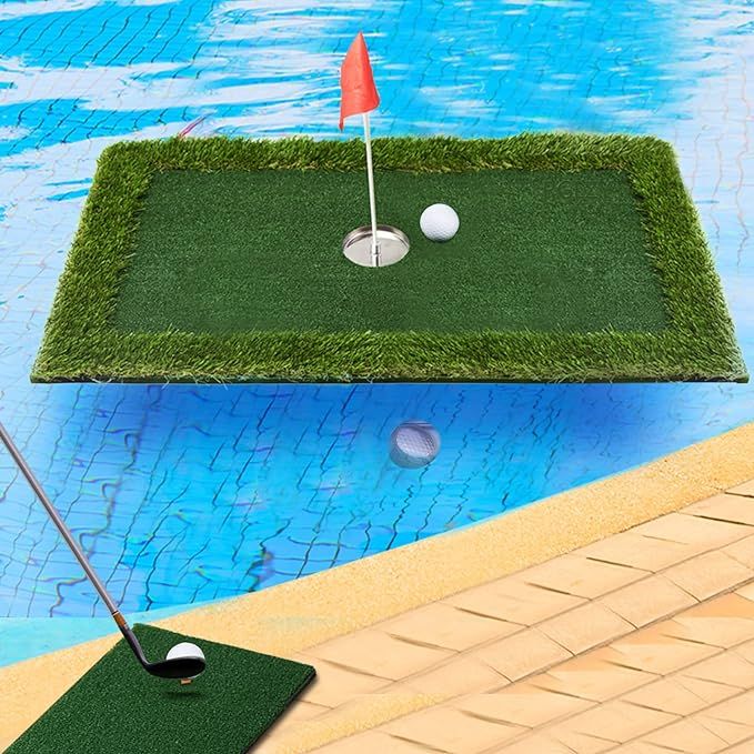 RGLZY Pool Golf Chipping Green - Golf Pool Floating Green for Home/Outdoor Game, Floating Golf Gr... | Amazon (US)
