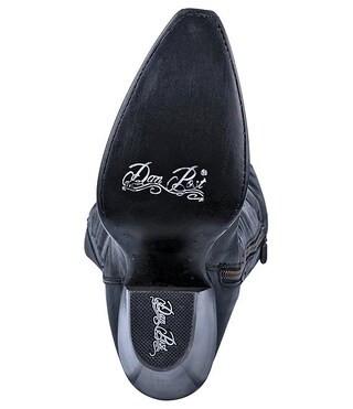 Jilted Leather Over-the-Knee Western Boots | Dillard's