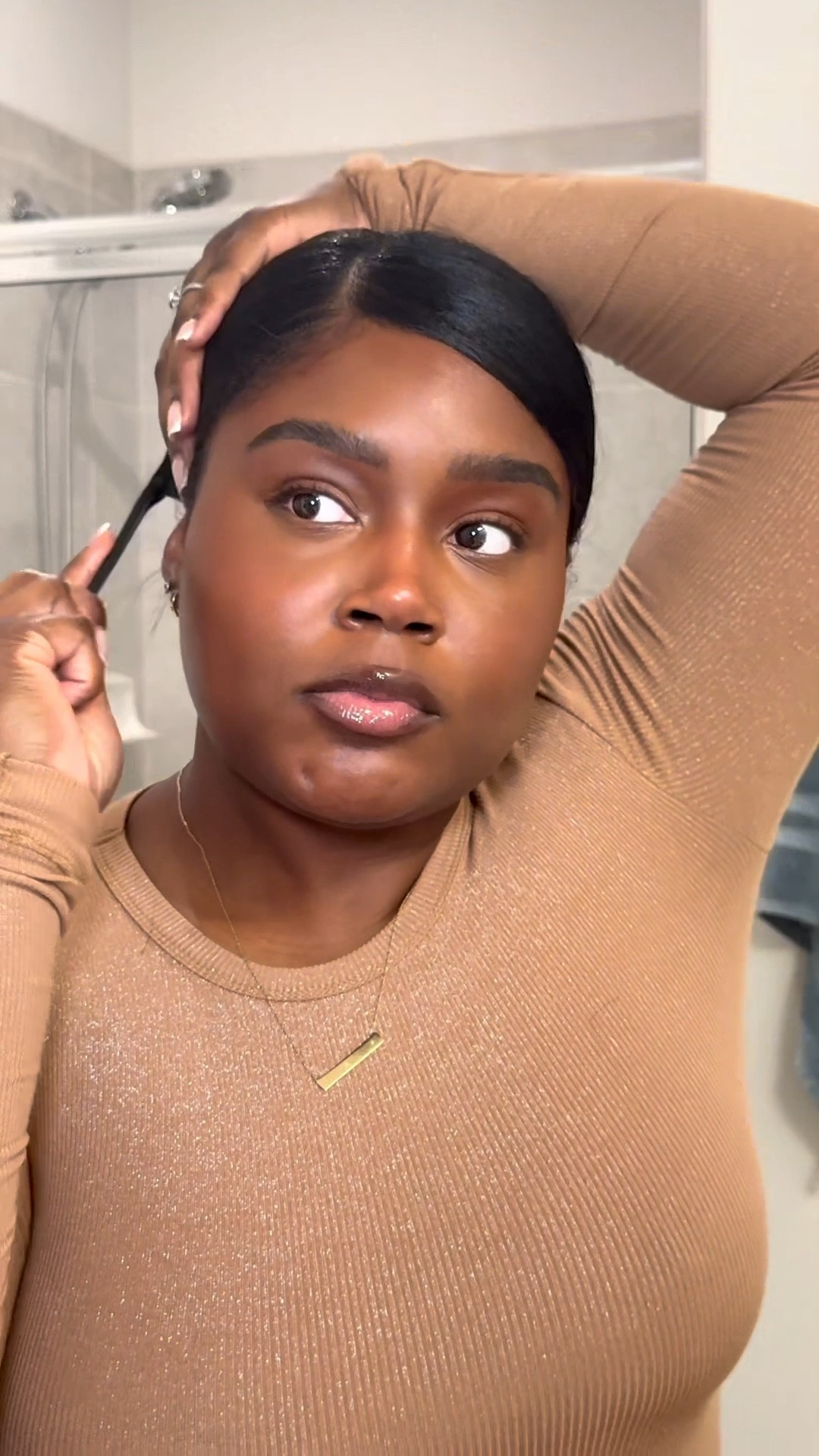 Sometimes the makeup look doesn’t come out as planned! 🫠 but its still gives a soft glam ☺️

#makeup #everdaymakeup #everdaymakeuplook 

#LTKBeauty