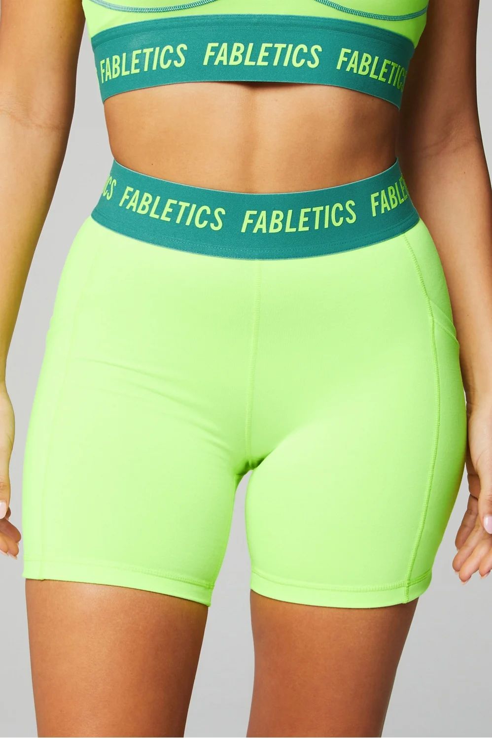On-The-Go PowerHold® High-Waisted 6" Short | Fabletics - North America