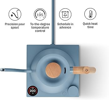 Fellow Stagg EKG Pro Electric Gooseneck Kettle - Pour-Over Coffee and Tea, Quick Heating, Precise... | Amazon (US)