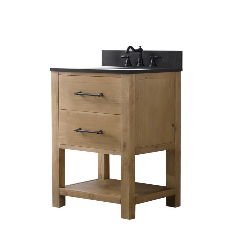 Keri 24" W x 22" D x 37.7" H Single Bathroom Vanity | Wayfair North America