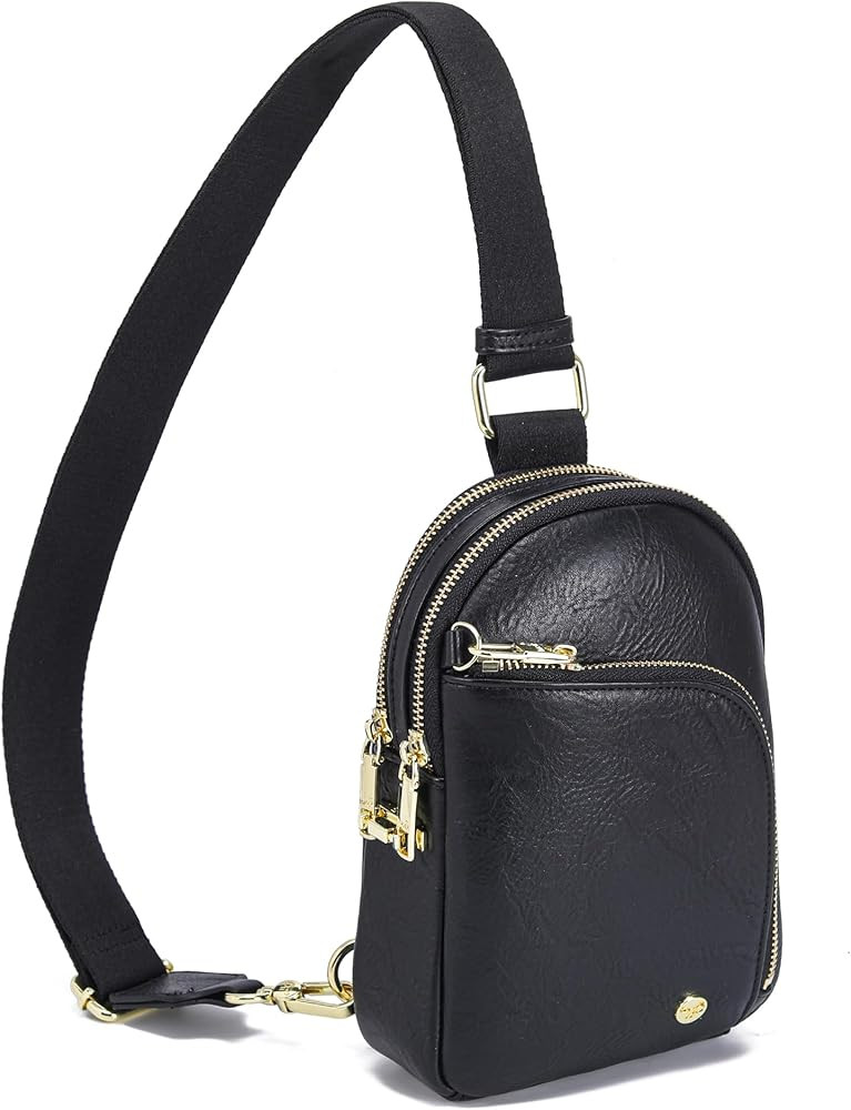 INICAT RFID Blocking Sling Bag Anti Theft Crossbody Bags for Women Travel Fanny Pack Cross Body f... | Amazon (US)