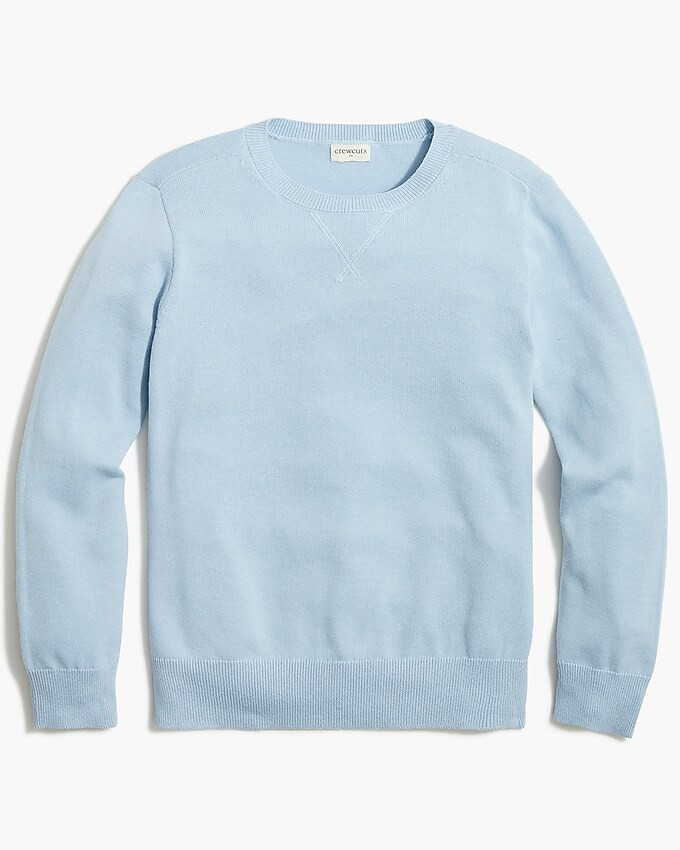 Boys' cotton crewneck sweater | J.Crew Factory