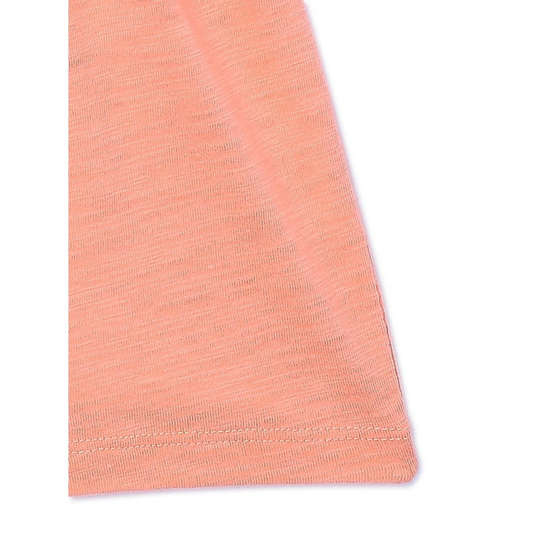 Garanimals Toddler Girl Solid Jersey Slub Romper, Sizes 12M-5T | Walmart (US)