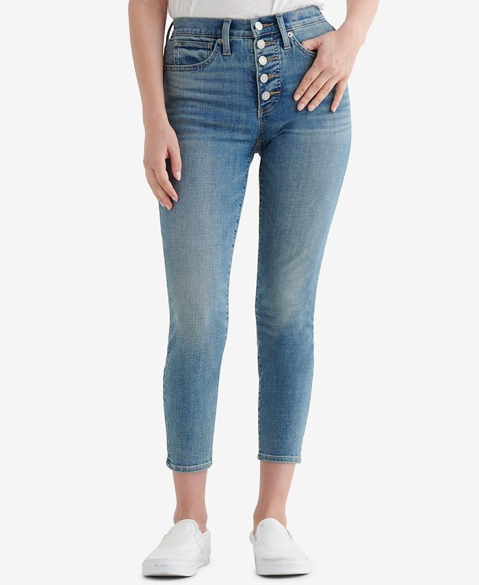 Lucky Brand Bridgette Button-Fly Skinny Jeans & Reviews - Jeans - Women - Macy's | Macys (US)