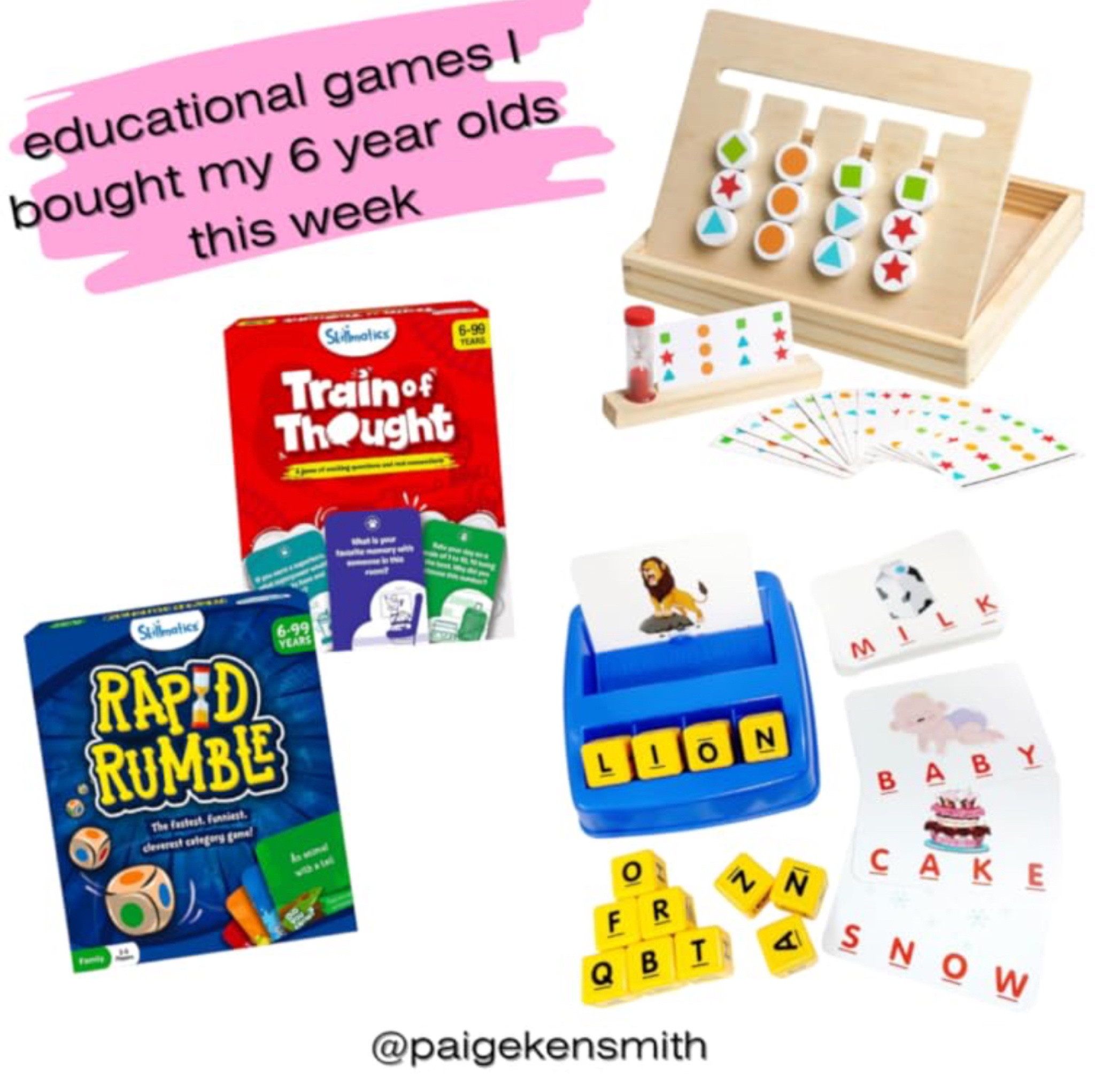 Learning games that I bought my twin girls! Perfect for Christmas gifts as well 

Christmas, gifts for kids, educational games, learning, homeschool 

#LTKGiftGuide #LTKHoliday #LTKkids